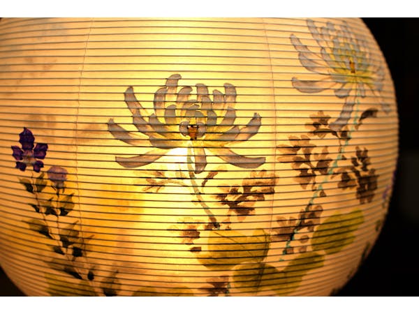 盆提灯3 43913(二重絹張)