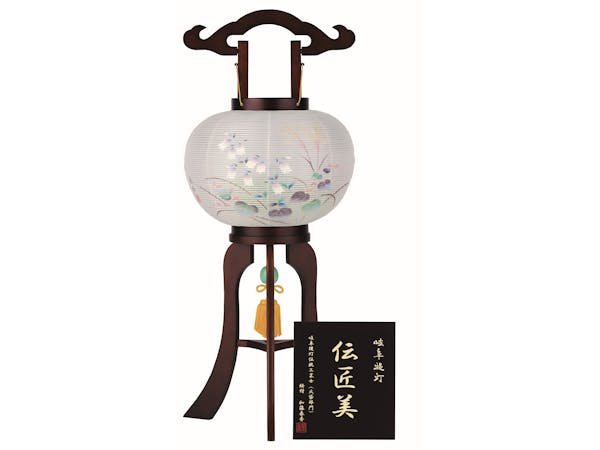 盆提灯4 43507(二重絹張)