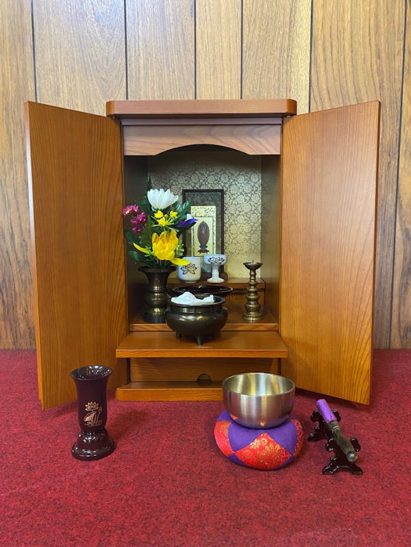 ケヤキ調 上置仏壇
