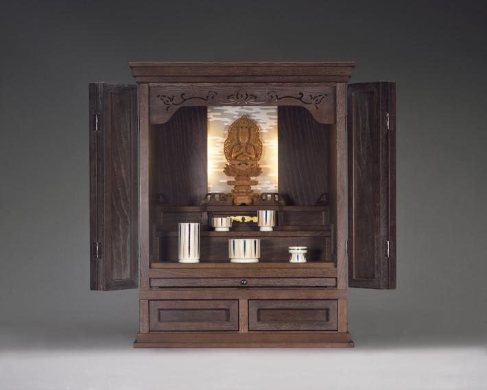 京製本桑製上置型仏壇