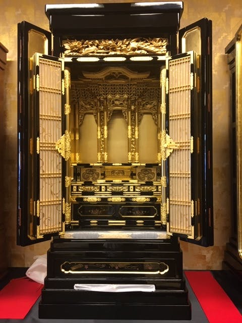 金仏壇　43×18